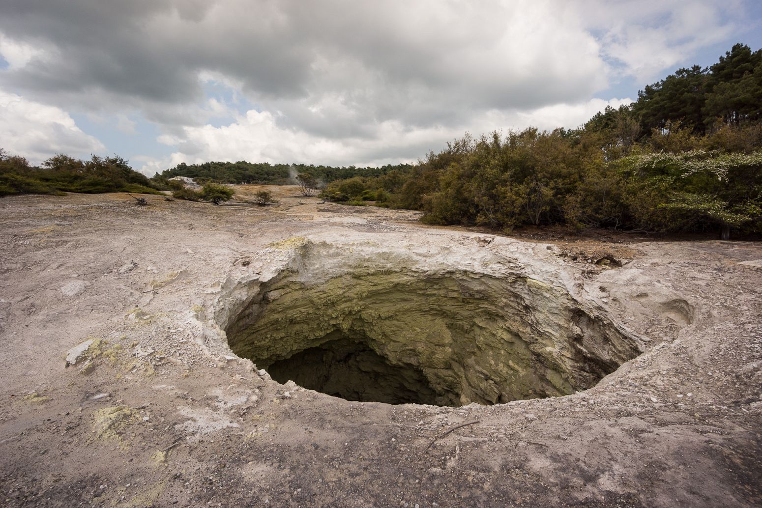 Wai-O-Tapu geothermal area, Rotorua, New Zealand